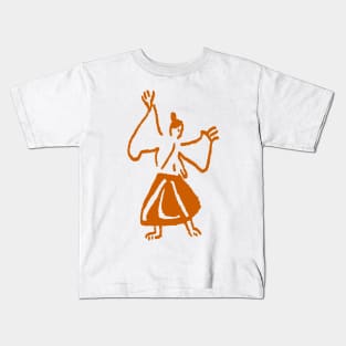 Aikido Figure Kids T-Shirt